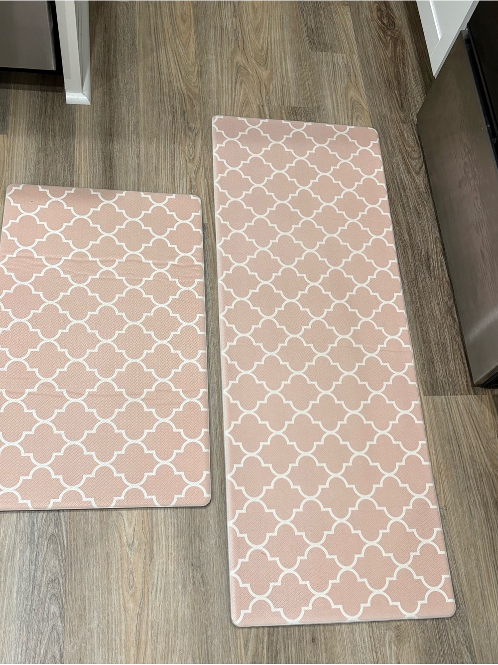 Geometric Kitchen Anti Fatigue Mat Set